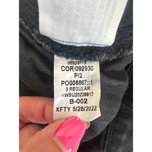 Hollister Ultra High Rise Mom Jeans Washed Black Size 3R - Picture 7 of 14